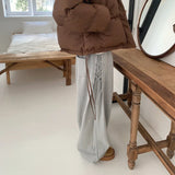 GETADME Y2K 사이드 아이릿 스웨트 팬츠 레이스업 드로스트링 팬츠 스트리트웨어 여성 한국 팝 의류 트렌드 하라주쿠 클래식 배기 팬츠