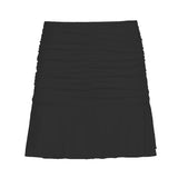 GETADME 2025 Sexy Two-piece Solid Color Mini Skirt Female Sexy V-neck Crop Top + Elastic Waist Short Skirt Suit Harajuku Y2k Summer Suit