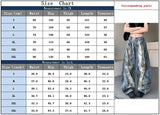 GETADME 2025 Trashy Y2K Punk Style Grunge Streetwear Baggy Stacked Jeans Pants For Women Designers Clothes Wide Leg Lady Denim Trousers