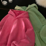 Getadme  Extfine Vintage Acid Washed Men Oversized Hoodies Streetwear Man Casual Hooded Pullovers  Harajuku Male Sweatshirts Clothing