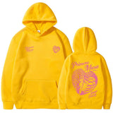 GETADME Omar Courtz Primera Musa Album Tour Merch Hoodies Men's Women Fashion Hip Hop Hooded Sweatshirts Fleece Oversized Pullovers Coat