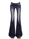 GETADME 2000s American Vintage Pants Women Casual Y2k Thin Sportwear Y2k Clothing Retro Trouser Casual Chic Retro Harajuku Jeans Female