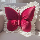 GETADME Cute Princess Butterfly Office Pillow Living Room Bow Bedroom Car Sofa Cushion Home New Pillow Room Home Garden Decor