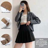 GETADME High-Waisted Slimming Mini Dress For Women Plaid Patterned A- Line Skirt New Style Summer Autumn/Winter Student Version