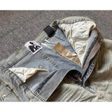 GETADME Brand New Rick Washed Blue Zipper Pocket Fit Slim Fit PANT Jeans Cotton Denim Pants Comfort Casual Jeans Size S M L XL #B4
