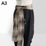 GETADME 190cm Summer Bohemian Hottie Jazz Belt Mesh Breathable Beach Outer Wear Multifunctional Waist scarf Accessories