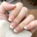 GETADME 24개 탈착식 숏 프레스 온 네일 Y2K 라인스톤 거짓 네일 (글루 포함) 발레 스위트 쿨 걸스 인조 거짓 네일 팁