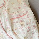 GETADME M-5XL Plus Size Pajama Set for Women Fall Winter Cute Plus Size Sleepwear Ladies Comfortable Loungewear Women's Home Clothes