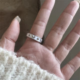 GETADME Fashion Trend Pink Crystal Bowknot Heart Rings Zircon Ring Y2K Shiny Zircon Rings for Women Girls Party Aesthetic Jewelry 2025 N