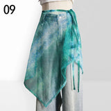 GETADME 190cm Summer Bohemian Hottie Jazz Belt Mesh Breathable Beach Outer Wear Multifunctional Waist scarf Accessories