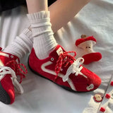 GETADME Women's Shoes Lightweight Walking Flats Fashion Women's Sneakers Casual Running Shoes Women Tennis Training Shoes Tenis De Mujer