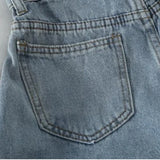 GETADME PTKPCC New Summer Korean Retro High-waist Loose  Jeans Shorts Women Versatile Edge Casual Hot Pants Women Clothing Jeans PTKPCC