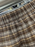GETADME Japanese Y2k Cute Ruffled Plaid Skirt Punk Rock Subculture Cake Skirts Japanese Preppy Style Casual New 2025 Women Skirts