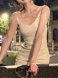 Getadme-Dresses for Women Sleeveless Streetwear Fashion Dress Slim Fit Party Folds Spaghetti Strap New Spring Summer Dress