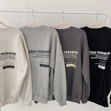 Getadme New Thick Warm Women Oversized Sweatshirt Cotton Fleece Letter Print Hoodies Tops O-Neck Autumn Winter Sweatshirt Pullovers