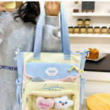 GETADME Fashionable Versatile Shoulder Bag Cute College-style Tia Bag Trendy Dopamine Crossbody Bag