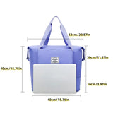 Medium Size Luggage Foldable Female Short Distance Portable Large Capacity Maternity Storage Travel Duffel Fitness Bag