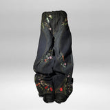 GETADME Y2K Blossom Baggy Jeans Trendy Floral Embroidery Streamlined Seams Unisex Streetwear Retro Harajuku Style Oversized Fit Pants