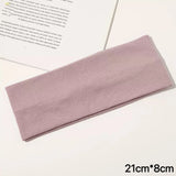 GETADME 1 Pcs Black Headbands for Women No Slip Soft Hair Accessories Stars Head Wraps for Women Yoga Workout