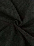 GETADME Men's corduroy loose European size hanging multi-functional casual straight leg pants, suitable for daily travel