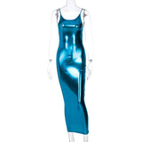GETADME Hawthaw Women Sexy Party Club Evening Streetwear Bodycon Long Dress 2025 Summer Clothes Wholesale Items For Business D0C4049K