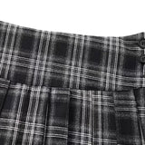 GETADME Vintage Plaid Mini Skirt Women Y2k Japanese Sexy Low Waist Pleated Short Skirts Summer Preppy Jk Korean All Match A Line Faldas