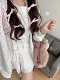 GETADME Y2k Kawaii Japanese Cartoon Long Sleeve Zipper Hooded Sweatshirts Subculture Loose Casual Hoodies Women Tops 2000s Vintage Chic