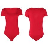 GETADME Harajuku Streetwear Top Punk Hip Hop Line One Line Collar Bra Fashion Sexy Slim Fit Solid Color Short Sleeve Jumpsuit Bodysuit