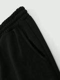 GETADME Men's Key Print Straight-Leg Sweatpants Loose Fit Four-Season Unisex Streetwear Casual Pants mens pants sweatpants