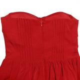 GETADME Suninheart Women Red Strapless Dress Sexy 2025 New Arrivals Midi Casual Holiday Birthday Party Dresses Female