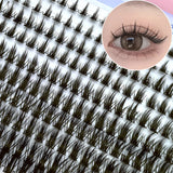 GETADME DIY Cluster Lashes 3D Natural And Anime-Style False Eyelashes Wispy Spiky Individual Eyelash Extensions