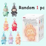 NEW Abubu The Monsters V3 Series Blind Plush Box, Vinyl Base Toy, Animated Characters, Mysterious Surprise Box, Keychain.