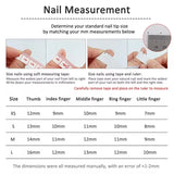 GETADME 10Pcs Nude Color Handmade Press on Nails Full Cover Gradual Change Crystal Clear French Almond False Nails Manicure Nail Tips