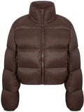 Getadme New Autumn Winter Short Parkas Jacket Women Warm Zipper Loose Down Coat Female Cotton Jacket Solid Thick Windproof Outerwea