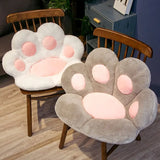 GETADME 70*60cm Kawaii Cat Paw Plush Toys Cute Soft Stuffed Floor Cushion Chair Sofa Butt Pad for Home Room Decoration Office Nap Dolls