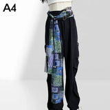 GETADME 190cm Summer Bohemian Hottie Jazz Belt Mesh Breathable Beach Outer Wear Multifunctional Waist scarf Accessories