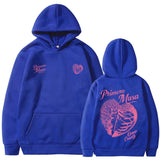 GETADME Omar Courtz Primera Musa Album Tour Merch Hoodies Men's Women Fashion Hip Hop Hooded Sweatshirts Fleece Oversized Pullovers Coat
