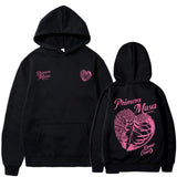 GETADME Omar Courtz Primera Musa Album Tour Merch Hoodies Men's Women Fashion Hip Hop Hooded Sweatshirts Fleece Oversized Pullovers Coat