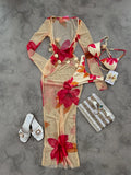 GETADME 2025New Low Waist Bikini Sets And Cover Up Sexy Women Swimsuit Swimwear Three Piece Set Print Floral Brazilian Beachwear biquini