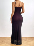 Getadme-2024 Fashion Design New Women's Dress Long Sleeveless Slim Slim Fit Spring and Autumn Style Elegant