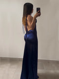 GETADME 2025 Europe and the United States explosive new cross-border dress summer senior sense Y2K sexy halter Spice Girl dress