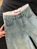 GETADME Summer Women Denim Shorts High Waisted Zipper Ripped Knee-length Jeans American Casual Fashion Retro Female shorts