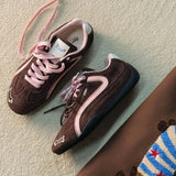 GETADME Women's Shoes Lightweight Walking Flats Fashion Women's Sneakers Casual Running Shoes Women Tennis Training Shoes Tenis De Mujer