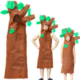 GETADME Christmas Tree Halloween Costumes Kids Adults Cosplay Jumpsuit Preschool Performance TV Shows Video Program Dress Up Clothes