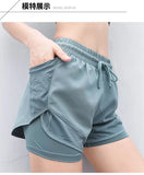 GETADME 여름 스포츠 반바지, 여성용 루즈 캐주얼 안티 워킹, 가벼운 속도 건조, 하이웨이스트 러닝, 피트니스, 요가, 얇음, 통기성