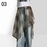 GETADME 190cm Summer Bohemian Hottie Jazz Belt Mesh Breathable Beach Outer Wear Multifunctional Waist scarf Accessories