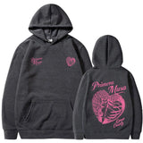 GETADME Omar Courtz Primera Musa Album Tour Merch Hoodies Men's Women Fashion Hip Hop Hooded Sweatshirts Fleece Oversized Pullovers Coat