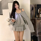 GETADME Casual Hooded Pullover Top Women Y2K V-neck Hoodies Solid Harajuku Long Sleeve Hoodie Oversized Tops Female Loose Clothing