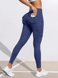 GETADME 1/3 PCS Washed Print Work Pocket Women Leggings Elastic Butt Lifting Fitness Tights 2025 New Athletic Pants Fashion Streetwear