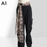 GETADME 190cm Summer Bohemian Hottie Jazz Belt Mesh Breathable Beach Outer Wear Multifunctional Waist scarf Accessories